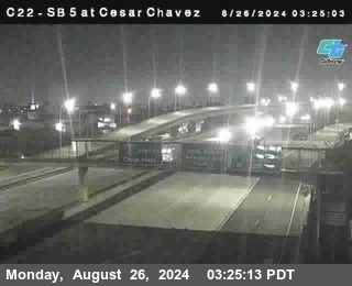 SB 5 at Cesar E Chaves Prkwy