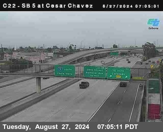 SB 5 at Cesar E Chaves Prkwy