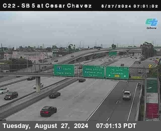 SB 5 at Cesar E Chaves Prkwy