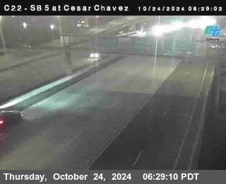 SB 5 at Cesar E Chaves Prkwy