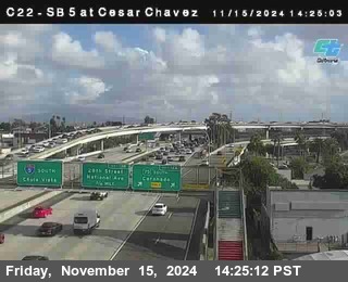 SB 5 at Cesar E Chaves Prkwy