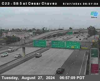 SB 5 at Cesar E Chaves Prkwy