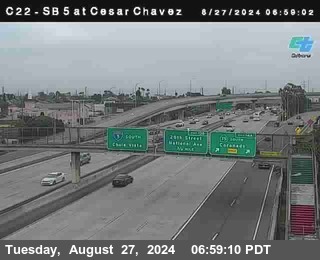 SB 5 at Cesar E Chaves Prkwy