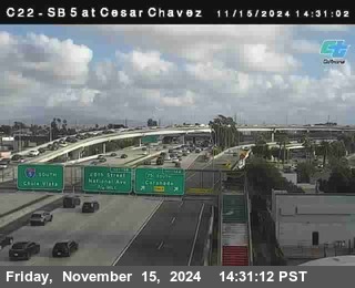 SB 5 at Cesar E Chaves Prkwy