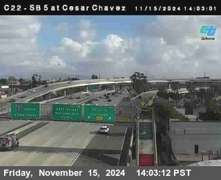 SB 5 at Cesar E Chaves Prkwy