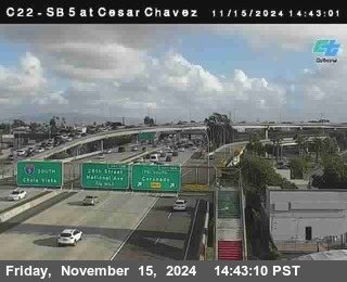 SB 5 at Cesar E Chaves Prkwy