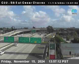 SB 5 at Cesar E Chaves Prkwy