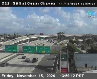 SB 5 at Cesar E Chaves Prkwy