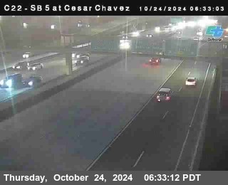 SB 5 at Cesar E Chaves Prkwy