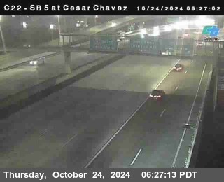 SB 5 at Cesar E Chaves Prkwy