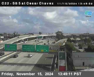 SB 5 at Cesar E Chaves Prkwy