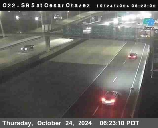 SB 5 at Cesar E Chaves Prkwy