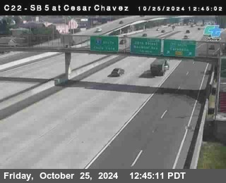 SB 5 at Cesar E Chaves Prkwy