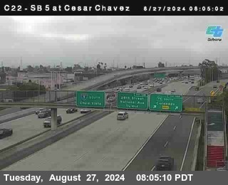 SB 5 at Cesar E Chaves Prkwy