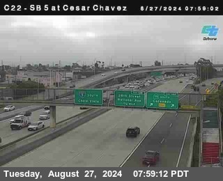 SB 5 at Cesar E Chaves Prkwy