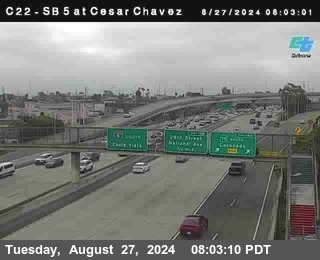 SB 5 at Cesar E Chaves Prkwy