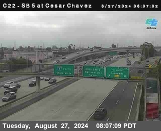 SB 5 at Cesar E Chaves Prkwy