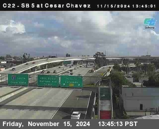 SB 5 at Cesar E Chaves Prkwy