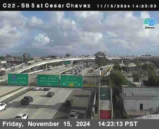 SB 5 at Cesar E Chaves Prkwy