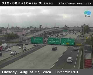 SB 5 at Cesar E Chaves Prkwy