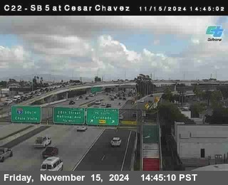 SB 5 at Cesar E Chaves Prkwy