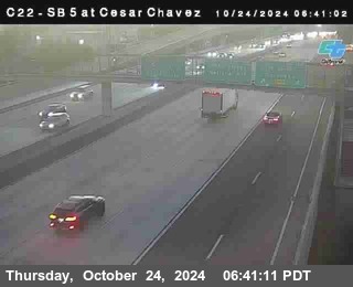 SB 5 at Cesar E Chaves Prkwy