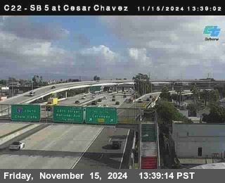 SB 5 at Cesar E Chaves Prkwy