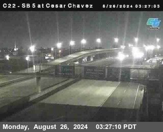 SB 5 at Cesar E Chaves Prkwy