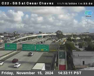 SB 5 at Cesar E Chaves Prkwy