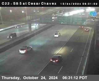 SB 5 at Cesar E Chaves Prkwy