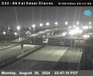 SB 5 at Cesar E Chaves Prkwy