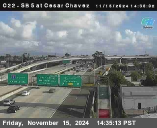 SB 5 at Cesar E Chaves Prkwy