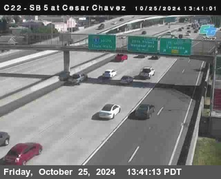 SB 5 at Cesar E Chaves Prkwy