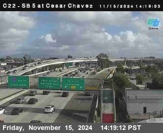 SB 5 at Cesar E Chaves Prkwy