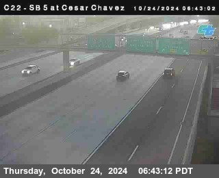 SB 5 at Cesar E Chaves Prkwy