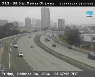 SB 5 at Cesar E Chaves Prkwy