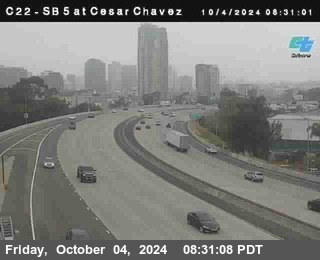 SB 5 at Cesar E Chaves Prkwy