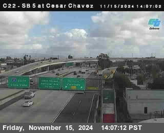 SB 5 at Cesar E Chaves Prkwy