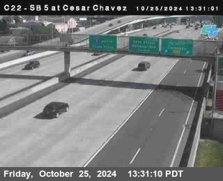 SB 5 at Cesar E Chaves Prkwy