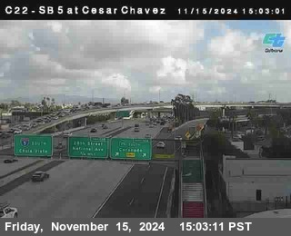 SB 5 at Cesar E Chaves Prkwy