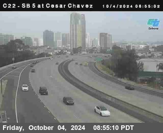 SB 5 at Cesar E Chaves Prkwy