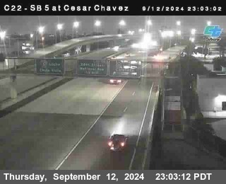 SB 5 at Cesar E Chaves Prkwy