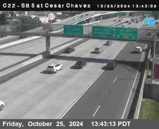 SB 5 at Cesar E Chaves Prkwy