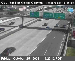 SB 5 at Cesar E Chaves Prkwy