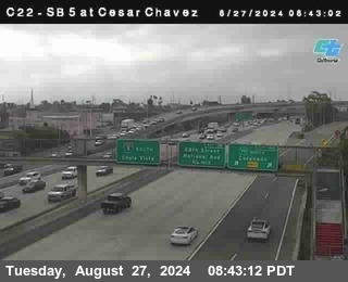 SB 5 at Cesar E Chaves Prkwy