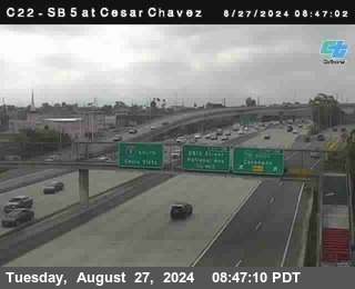 SB 5 at Cesar E Chaves Prkwy