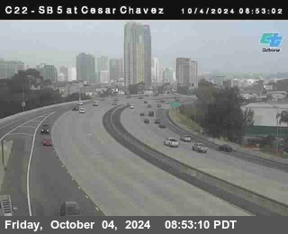 SB 5 at Cesar E Chaves Prkwy