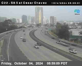 SB 5 at Cesar E Chaves Prkwy