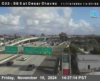 SB 5 at Cesar E Chaves Prkwy