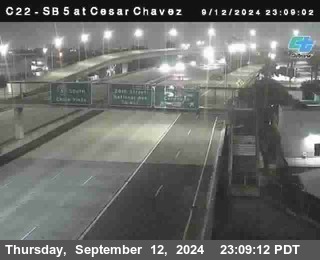 SB 5 at Cesar E Chaves Prkwy